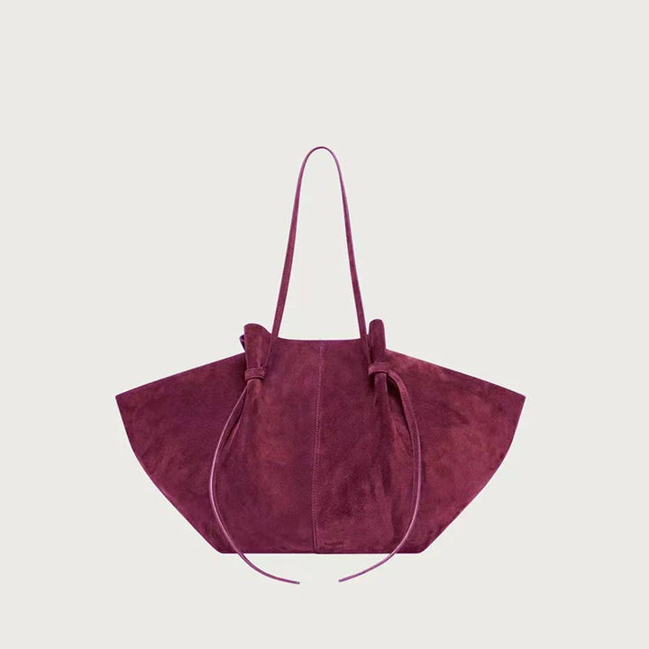 New Faux Suede Sector Tote Bags For Women Luxury Designer Handbags And Purses In Vintage Large Capacity Underarm Shoulder Bag
